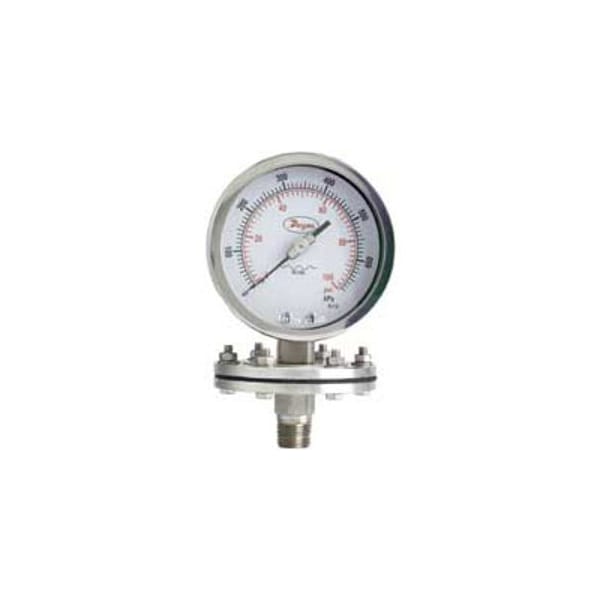 Dwyer Instruments Stainless steel Schaeffer gage, 0-60 psi (0-400 kPa). SGO-F0424N - main